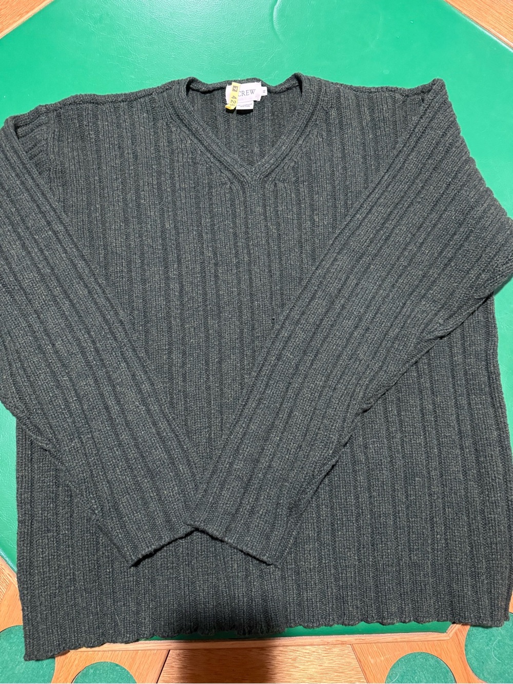 JCrew Lambswool V neck